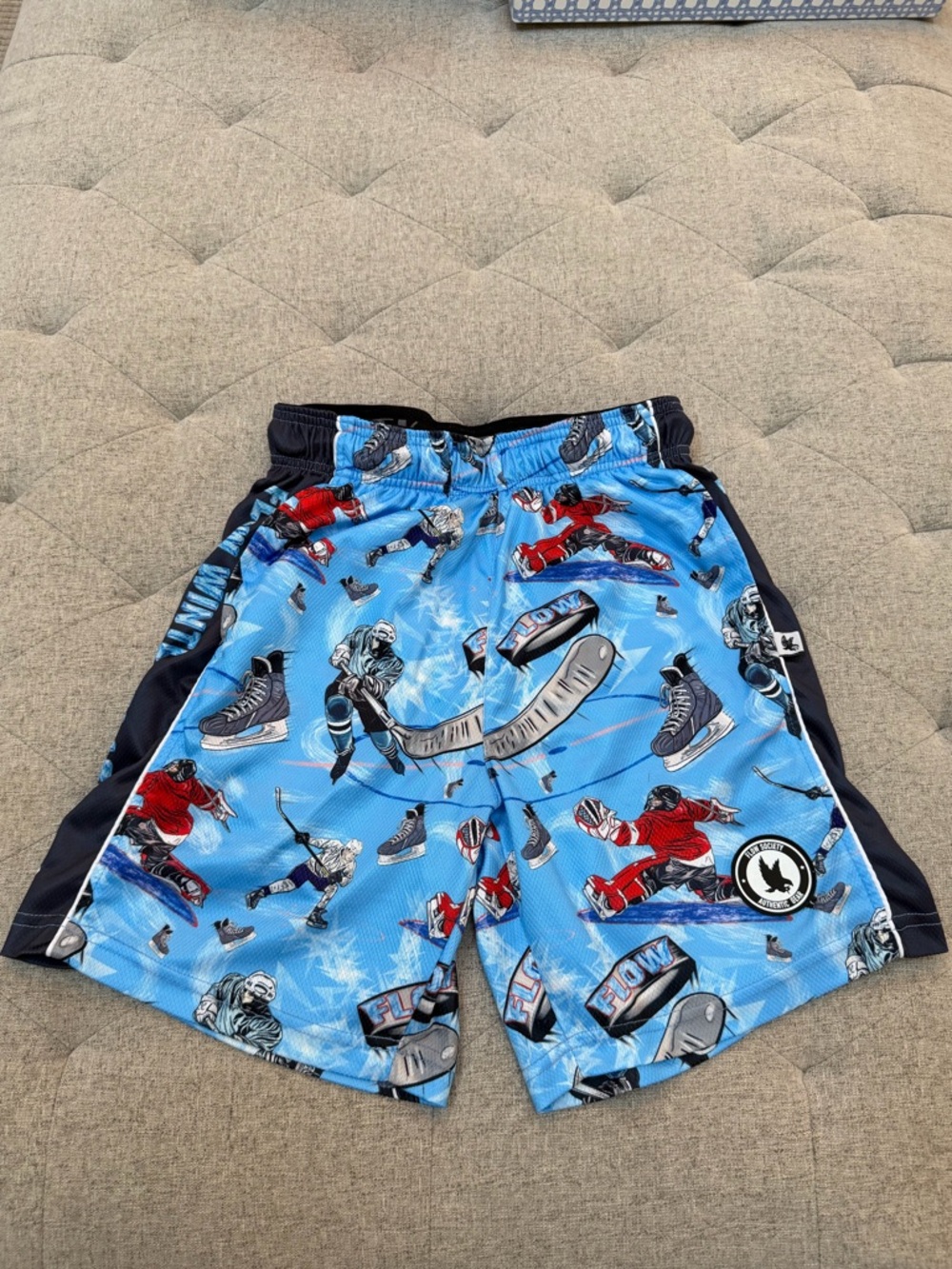 EUC FLOW SOCIETY HOCKEY SHORTS WINTER CLASSIC YOUTH LARGE